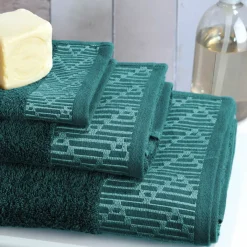 STOF Biancheria Bagno|Asciugamani Bagno-Asciugamano in cotone (30 x 50 cm) Tuli