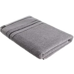 TENDANCE Biancheria Bagno|Asciugamani Bagno-Asciugamano (70 x 130 cm) Black Line / nero