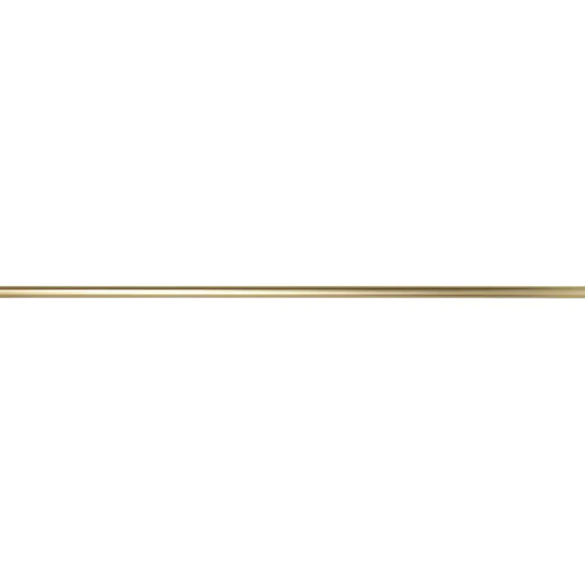 Asta per tenda estensibile in metallo (L185 - 350 cm / D28 mm) Lino Oro