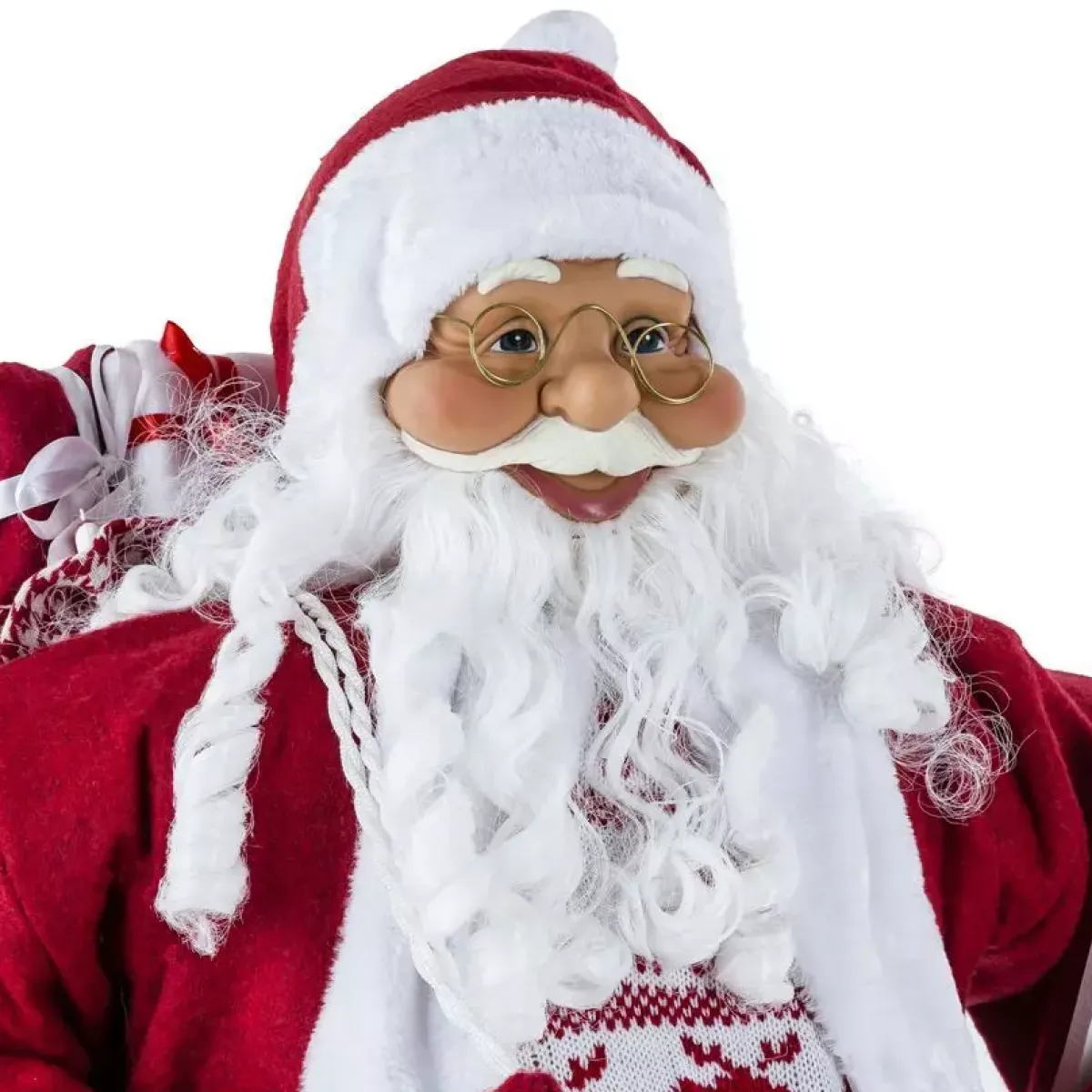 Feeric Lights & Christmas Babbo Natale Animali E Personaggi|Personaggi E Oggetti Grande Dimensione-Babbo Natale (123 cm) Donatien
