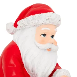 JJA Babbo Natale Animali E Personaggi-Babbo Natale decorativo (H15 cm) Notte di Natale