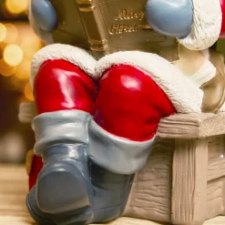 KAEMINGK Babbo Natale Animali E Personaggi-Babbo Natale decorativo (H18 cm) Racconto di Natale