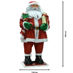 EMINZA Babbo Natale Animali E Personaggi|Personaggi E Oggetti Grande Dimensione-Babbo Natale gigante (300 cm) Ulrik
