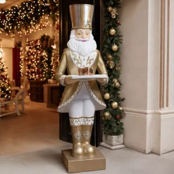 EMINZA Babbo Natale Animali E Personaggi|Personaggi E Oggetti Grande Dimensione-Babbo Natale Gigante (H175 cm) Gabriel vestito d'