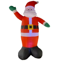 KOOPMAN Oggetti Decorativi E Illuminati|Personaggi E Oggetti Grande Dimensione-Babbo Natale gonfiabile (400 cm) Gigante luminoso