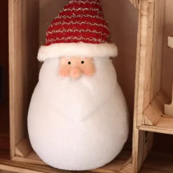 KAEMINGK Oggetti Decorativi E Illuminati|Babbo Natale Animali E Personaggi-Babbo Natale luminoso a pile Ennry 4 LED