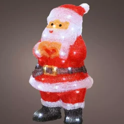 KAEMINGK Oggetti Decorativi E Illuminati|Babbo Natale Animali E Personaggi-Babbo Natale luminoso Billy 60 LED