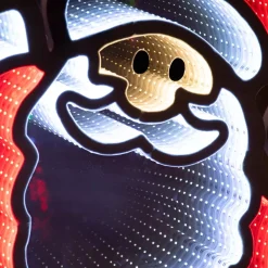 KAEMINGK Decorazioni E Oggetti Natalizi|Oggetti Decorativi E Illuminati-Babbo Natale luminoso 891 LED (H120 cm) Infinity Bianco freddo/