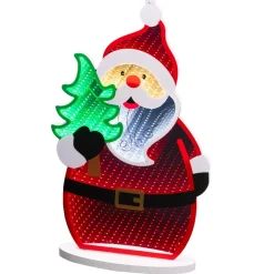 KAEMINGK Oggetti Decorativi E Illuminati|Ghirlande Luminose Decorative-Babbo Natale luminoso 215 LED (H40 cm) Infinity