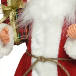 KAEMINGK Babbo Natale Animali E Personaggi-Babbo Natale Stan piccolo modello Alt. 20 cm