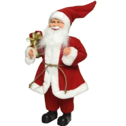 KAEMINGK Babbo Natale Animali E Personaggi-Babbo Natale Stan piccolo modello Alt. 20 cm