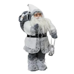 KAEMINGK Babbo Natale Animali E Personaggi-Babbo Natale tradizionale (H60 cm) Emile Neve d'inverno