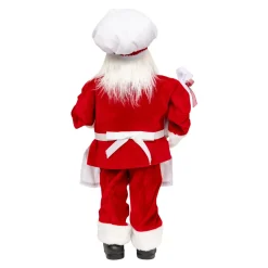 JJA Babbo Natale Animali E Personaggi-Babbo Natale tradizionale (H60 cm) Gautier il cuoco