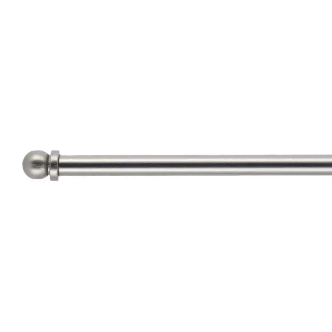 Bacchetta tenda estensibile rotonda (L60 - 80 cm /D7 mm) Pietro Argento