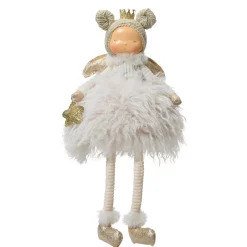 KAEMINGK Babbo Natale Animali E Personaggi-Bambola fatta a mano (H52 cm) Emma Plumette