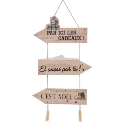 Feeric Lights & Christmas Decorazioni E Oggetti Natalizi-Banner Par ici les cadeaux