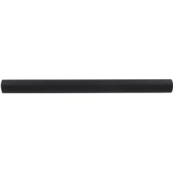 Bastone per tenda regolabile in ferro battuto (L185/L350 cm - Ø20 mm) Nero opaco