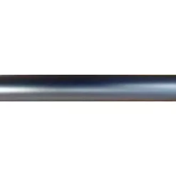 Bastone tenda ferro battuto (L250 cm - Ø20 mm) Argento opaco
