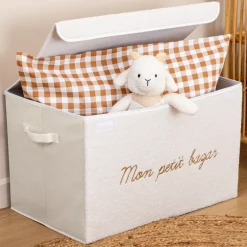 Atmosphera cru017dateur d'intu017drieur for kids Oggetti Decorativi Bambini-Baule pieghevole per bambini con rifinitura arricciato (36 x 57 cm) Yuma