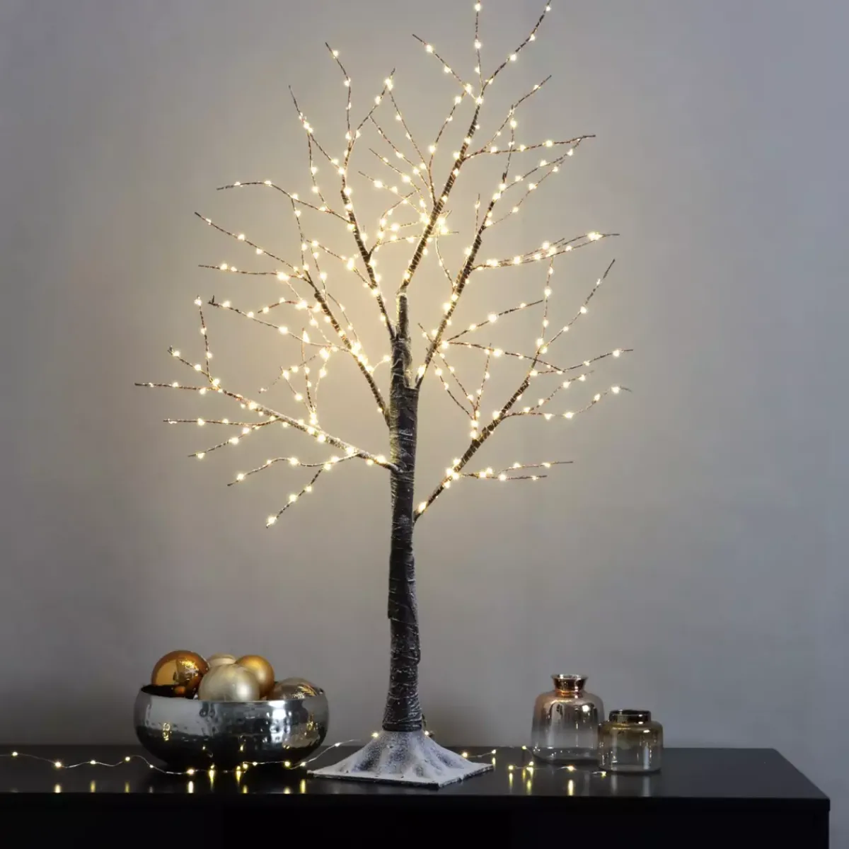 KAEMINGK Alberi Luminosi-Betulla luminosa Cayden Micro LED Alt.100 cm