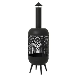 #N/A Braciere-Braciere caminetto da esterno (D40 x H139 cm) Caldera