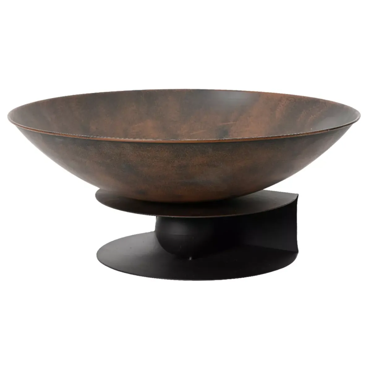 #N/A Braciere-Braciere per esterno (D58 x Alt 50 cm) Flambo scuro antico