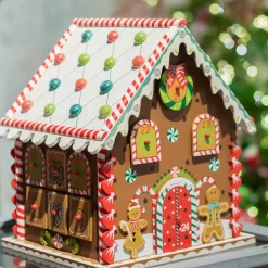 KAEMINGK Decorazioni E Oggetti Natalizi-Calendario dell'Avvento Chalet tradizionale