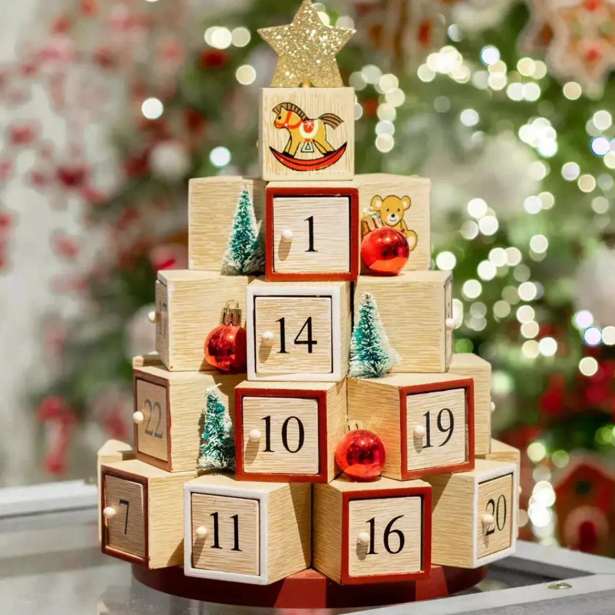KAEMINGK Decorazioni E Oggetti Natalizi-Calendario dell'Avvento da riempire