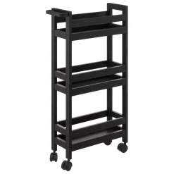 ATMOSPHERA Mobili Bagno-Carrello con 3 livelli a rotelle (40 x 15 x 75 cm) Colorama