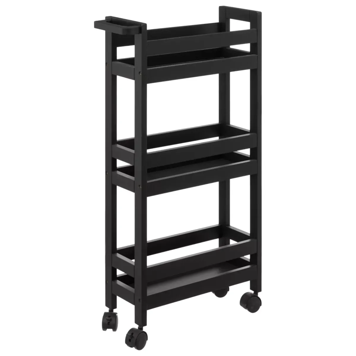 ATMOSPHERA Mobili Bagno-Carrello con 3 livelli a rotelle (40 x 15 x 75 cm) Colorama