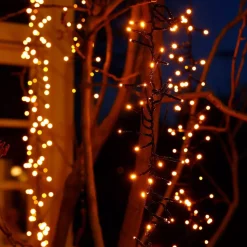 KAEMINGK Ghirlande Di Luci-Cascata di luci effetto scintillante L2 m Bianco caldo 480 LED CN
