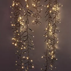 KAEMINGK Ghirlande Di Luci-Cascata di luci effetto scintillante L2 m Bianco caldo 480 LED CN