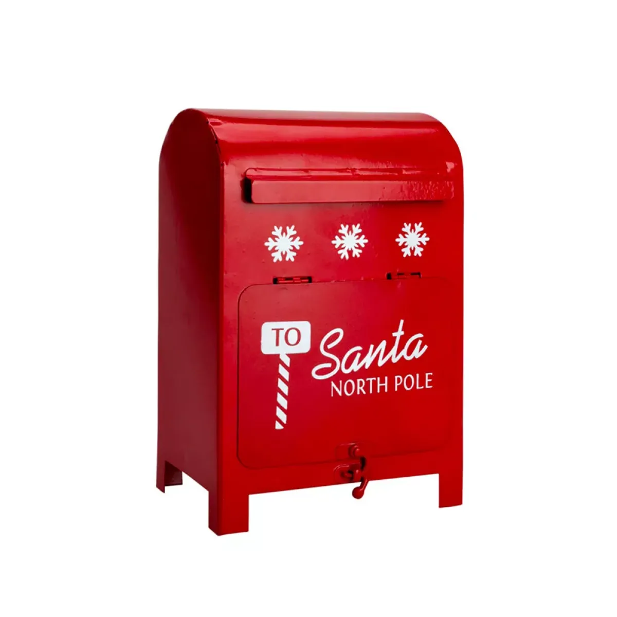 KOOPMAN Decorazioni E Oggetti Natalizi-Cassetta delle lettere (H23 cm) Santa Polo Nord