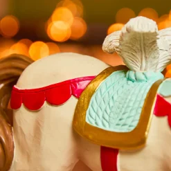KAEMINGK Decorazioni E Oggetti Natalizi-Cavallo a dondolo (H18 cm) Circo di Natale