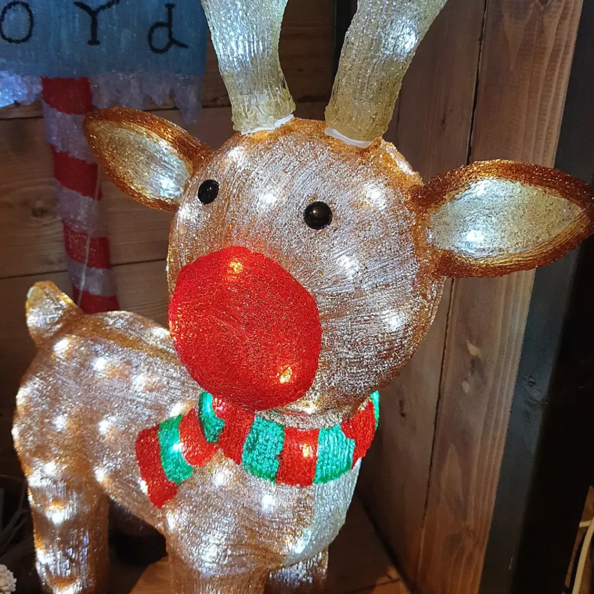 EMINZA Oggetti Decorativi E Illuminati-Cerbiatto luminoso Lewis 120 LED