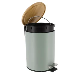 TENDANCE Accessori Bagno-Cestino da bagno a pedale con freno di caduta Timeless