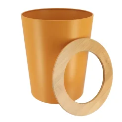 TENDANCE Accessori Bagno-Cestino da bagno 5L Purebamboo