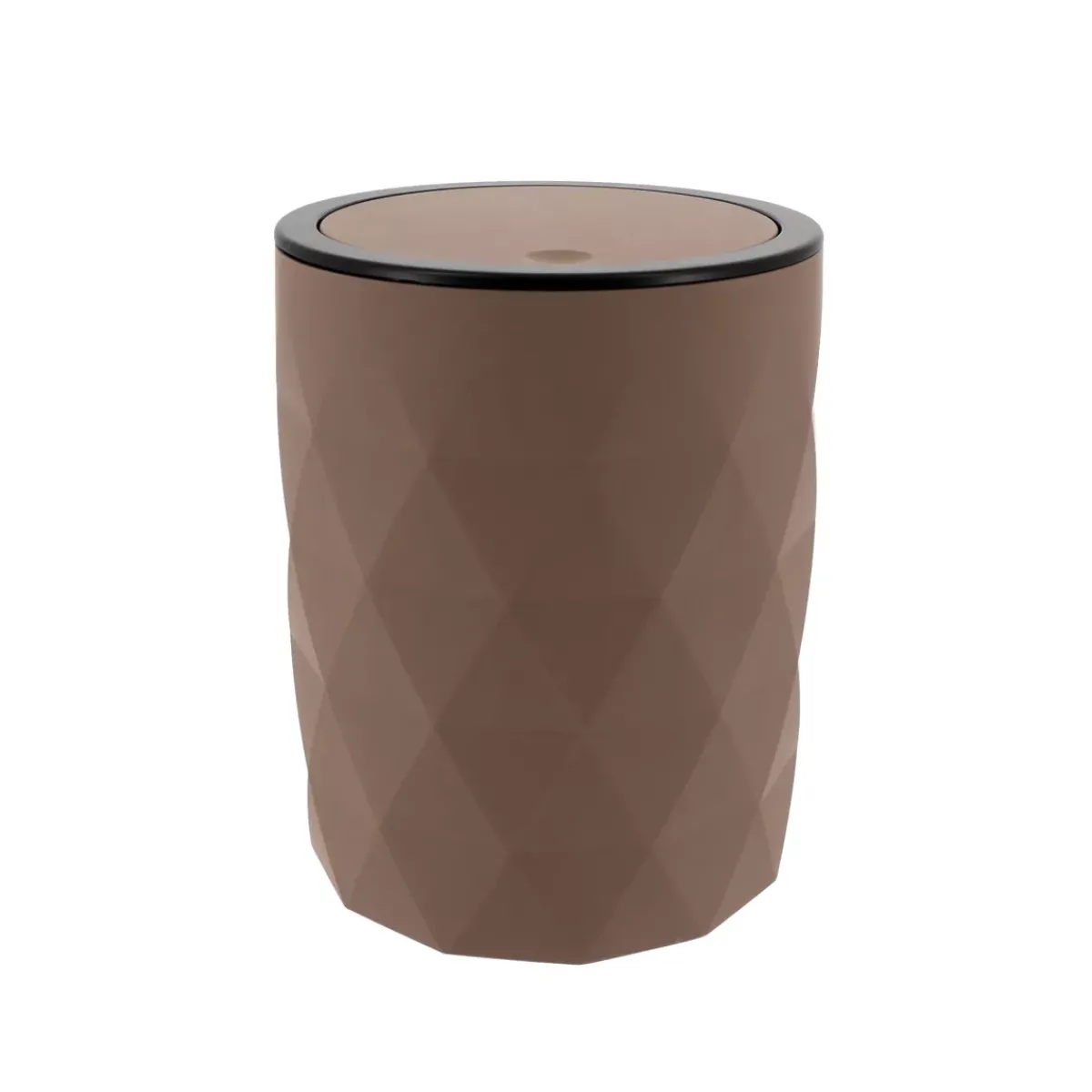 TENDANCE Accessori Bagno-Cestino da bango 6L Rubby