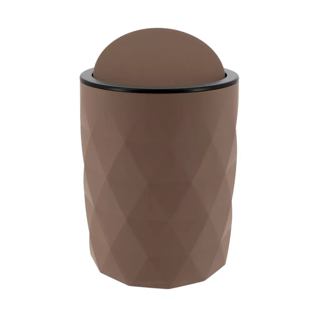 TENDANCE Accessori Bagno-Cestino da bango 6L Rubby