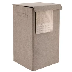TENDANCE Accessori Bagno-Cesto per la biancheria pieghevole (H60 cm) TissuFlex