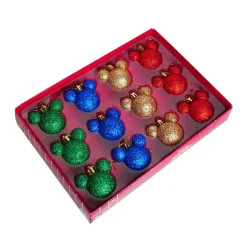 CHRISTMAS INSPIRATIONS Addobbi Di Natale Disney|Palline Di Natale-Cofanetto regalo 12 palline di Natale (D30 mm) mini Mickey
