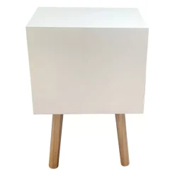 EMINZA Mobili Bambini-Comodino bambini legno (Alt 45 cm) Orsetto