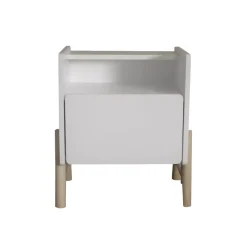EMINZA Mobili Bambini-Comodino con cassetto bambino legno (H49 cm) Gabin