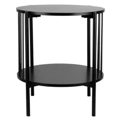 OSTARIA Tavolini-Comodino in metallo e legno (H45 cm) Octave