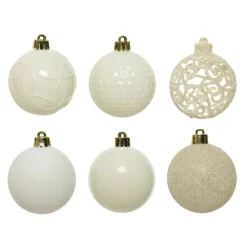 KAEMINGK Palline Di Natale-Confezione di 37 palline di Natale (D60 mm) Alpine mix