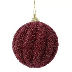 KAEMINGK Palline Di Natale-Confezione di 12 palline di Natale (Ø80 mm) Etincelle Bordo'