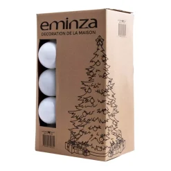 EMINZA Palline Di Natale-Confezione di 30 palline di Natale (D80 mm) New Alpine