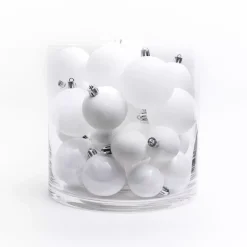 EMINZA Palline Di Natale-Confezione di 30 palline di Natale assortite New Alpine