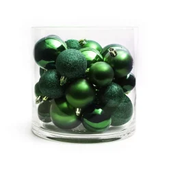 EMINZA Palline Di Natale-Confezione di 30 palline di Natale assortite New Alpine