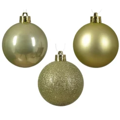 KAEMINGK Palline Di Natale-Confezione di 30 palline di Natale Alpine assortite